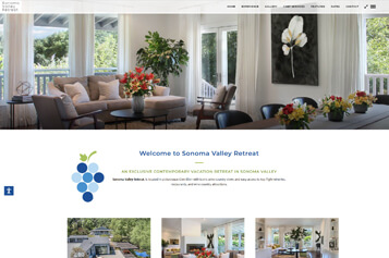 website design for vacation rentals